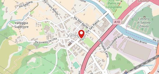 BAR 2000 via S.Pietro 34 Valleggia Sv sulla mappa