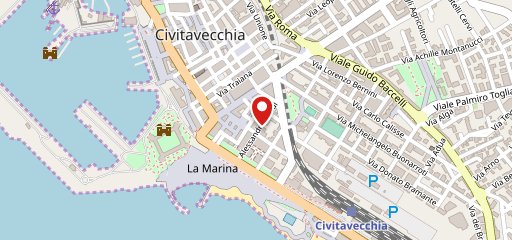 STRADA- Pasta, Pizza & Burger Gourmet, Civitavecchia sulla mappa