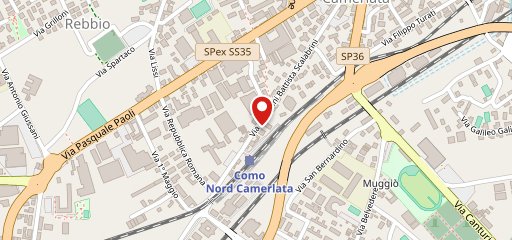 Alice caffe sulla mappa