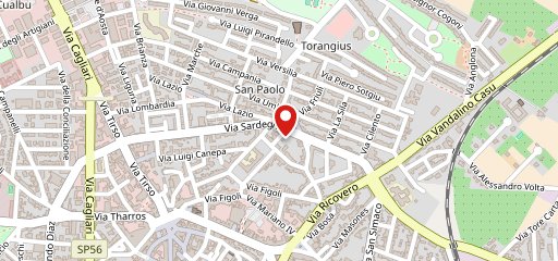 Bar Azzurro Pasticceria Oristano sulla mappa