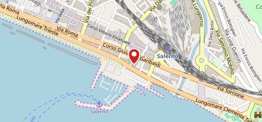 Crudo Salerno sulla mappa