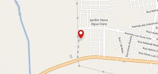 Bar Cabaret Água Clara MS no mapa