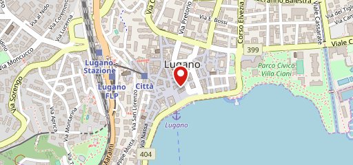 Canapé Bar sulla mappa