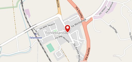 Ristorante pizzeria bar centrale sulla mappa