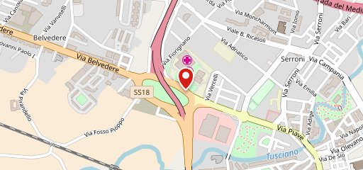 Bar santa Maria della speranza sulla mappa