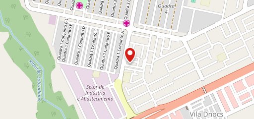 Bar Crocodyllos no mapa