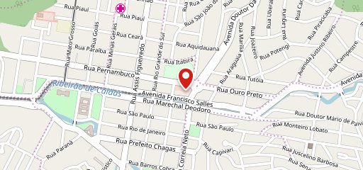 Choperia do Mané / Charcutaria Caldense no mapa