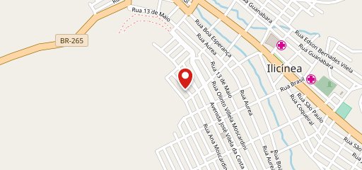 Bar da Sorte no mapa