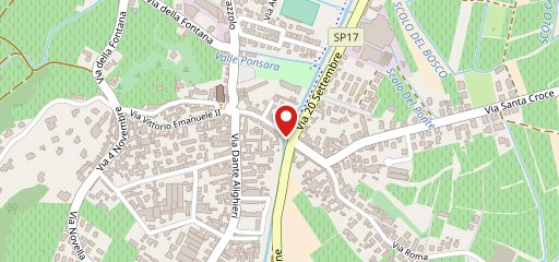 Bar dal Tovo sulla mappa