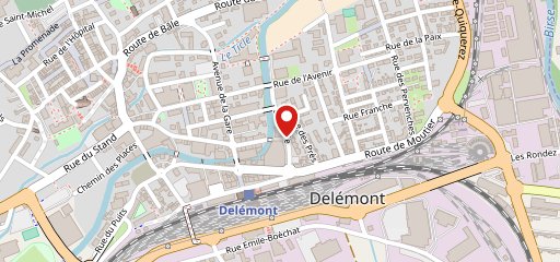 Bar de l'Ecluse sulla mappa