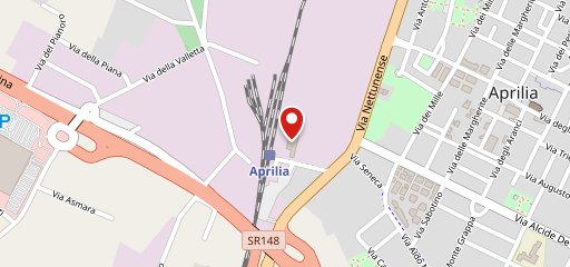 Bar della Stazione di Aprilia sulla mappa