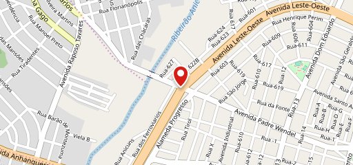 Lanchonete do Bigode no mapa