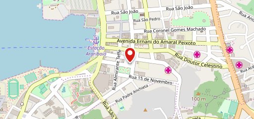 Bar do Centro no mapa