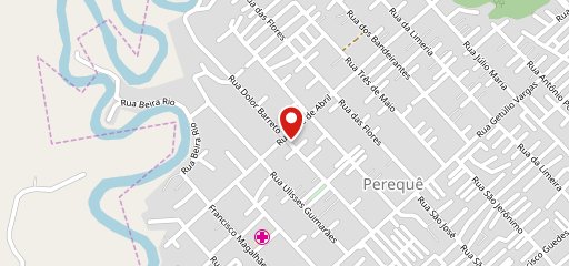 Bar Do Flamengo no mapa