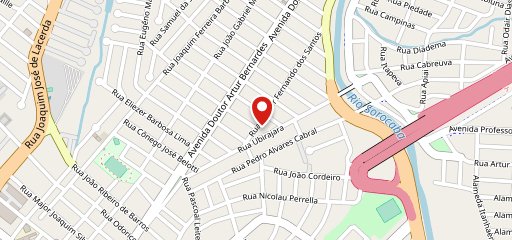 Lanchonete Nestor no mapa