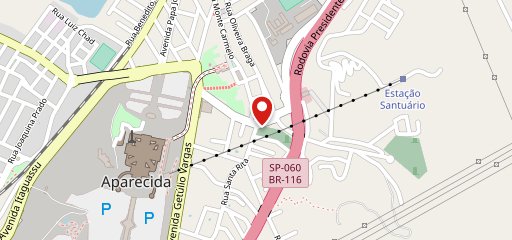 Bar E Forro Da Gaucha no mapa