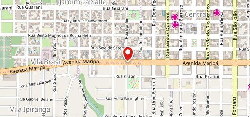 Bar e Lanchonete do Alemão no mapa