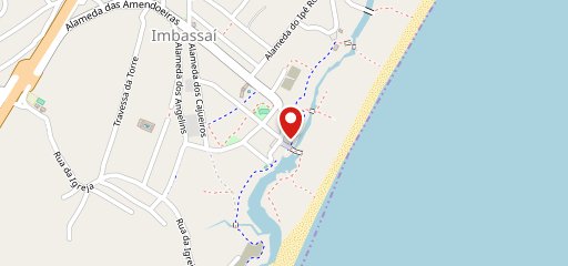 Bar e Restaurante Fundo de Quintal no mapa