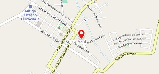 Bar e Sorveteria Aline no mapa