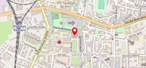 Bar El Salvador Pisa sulla mappa