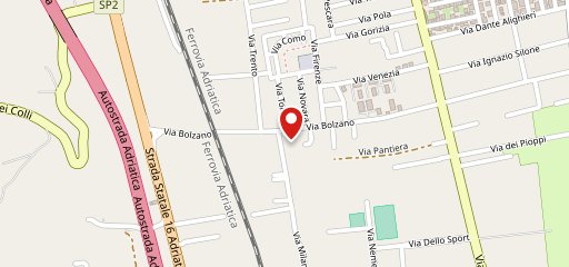 Bar Gabri Martinsicuro sulla mappa