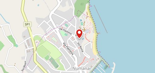 Gelateria Taviani Numana sulla mappa