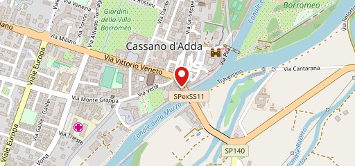 Bar grande sulla mappa