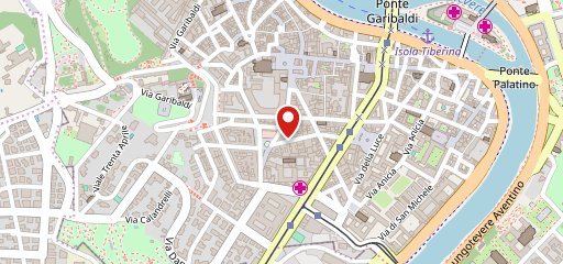 Sicily foodrink Rome Trastevere sulla mappa