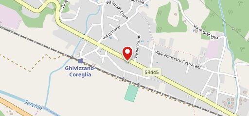 Bar Kiwi Coreglia Antelminelli sur la carte