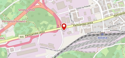 BAR KROG - Sežana sulla mappa