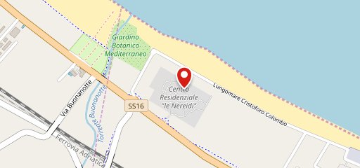 Pizzeria Le Nereidi sulla mappa