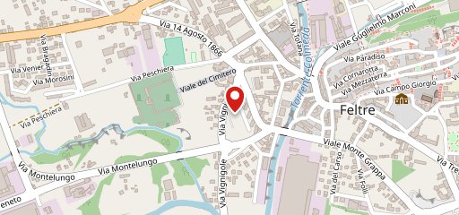 Bar Le Torri Feltre sulla mappa