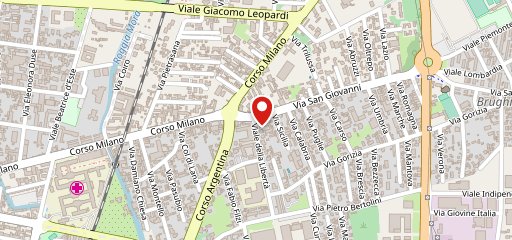 Bar linda sulla mappa