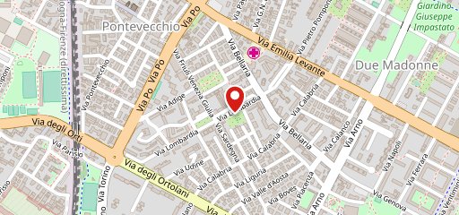 Bar Pasticceria Astorri Bologna sulla mappa