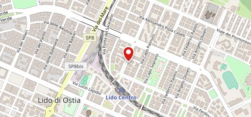 Bar Pegaso Lido Di Ostia sulla mappa