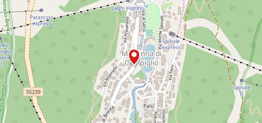 Ristorante Pradalago 2100 sulla mappa