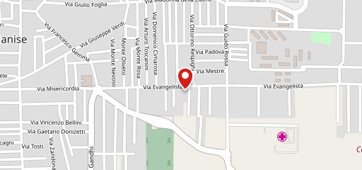 Santiago cafè sulla mappa