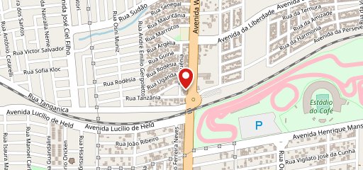 Bar Senadinho no mapa