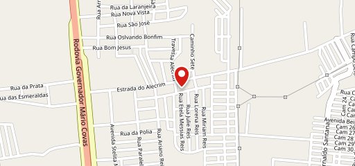 Amelia lanches no mapa