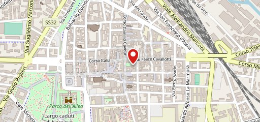 Bar Tiffany sulla mappa