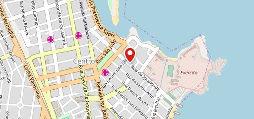 Bar Tô a Toa no mapa