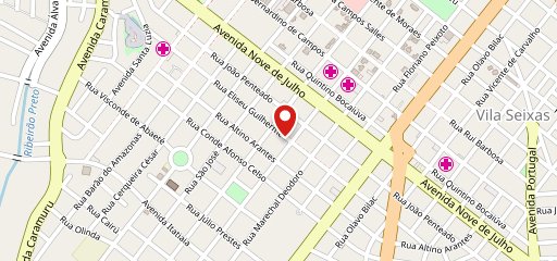 Vila Dionísio no mapa