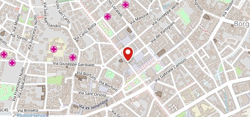 Bar zotto Bergamo sulla mappa