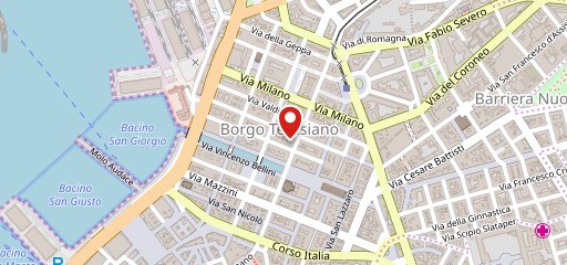 Baracca E Burattini Trieste sulla mappa