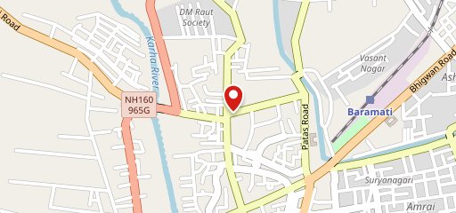 बारामती बेकरी अँन्ड श्री काशीविश्वेश्वर स्वीटस अँन्ड डेअरी on map