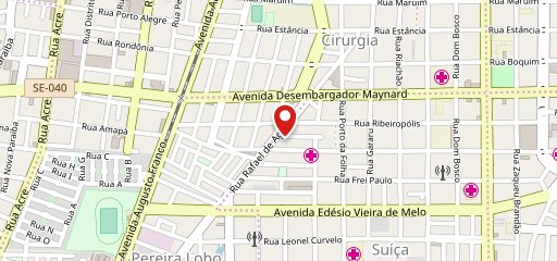 Barbaridade lanches no mapa