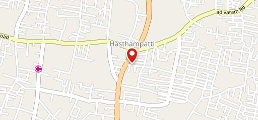 Barbequeen Restaurant (Hasthampatti) on map