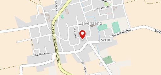 Baretto Calvenzano sulla mappa
