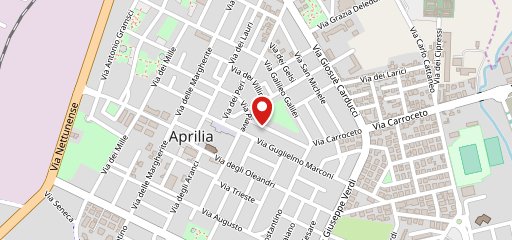 Bar H caffè Aprilia sulla mappa