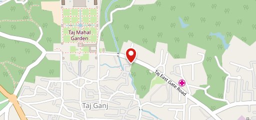 Barista coffee on map